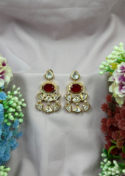 Vritika Moissanite Earring