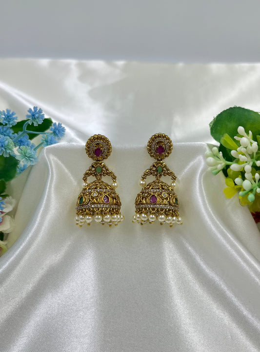 Anandi Victorian Jhumka
