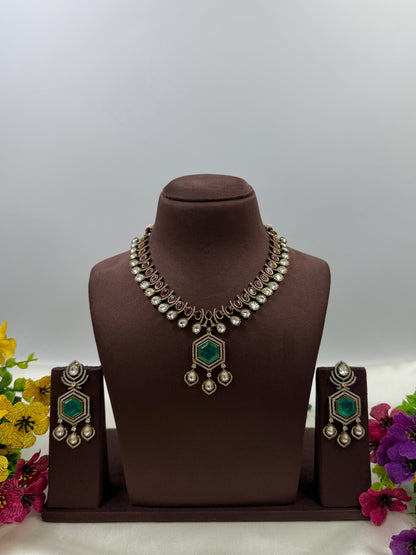 Sneha Victorian Necklace