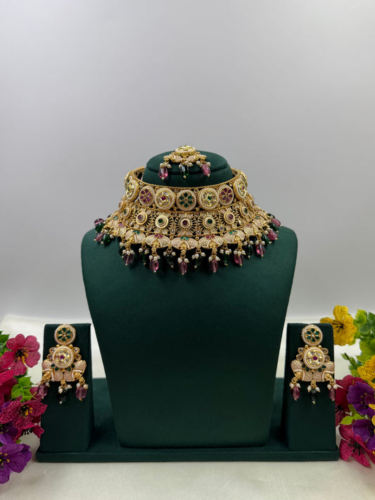 Mithali Traditional Choker