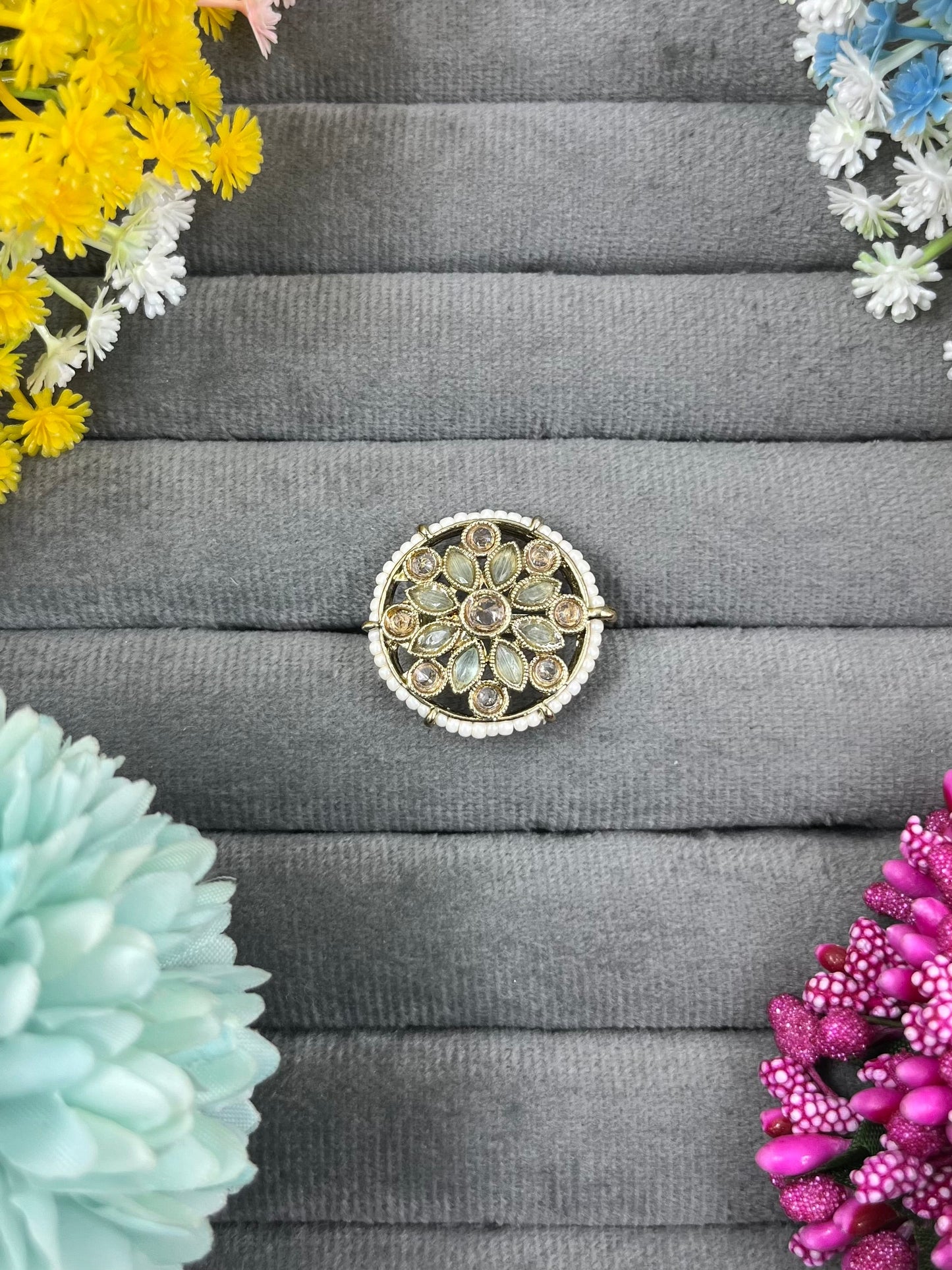 Anushka Victorian Ring (Adjustable)