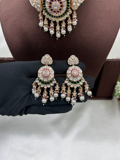 Meera Moissanite Choker Necklace