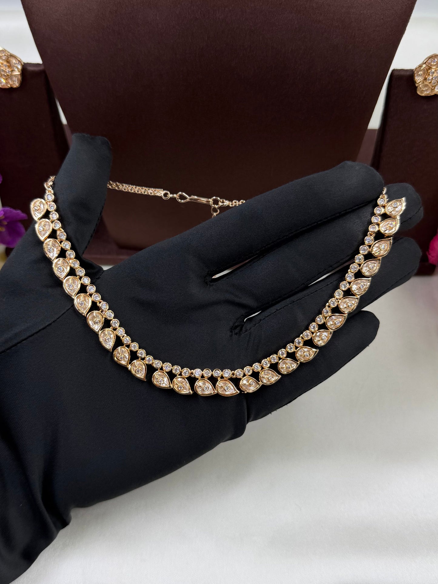 Andrea Moissanite Delicate Necklace