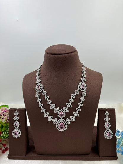 Sona double layer Necklace set