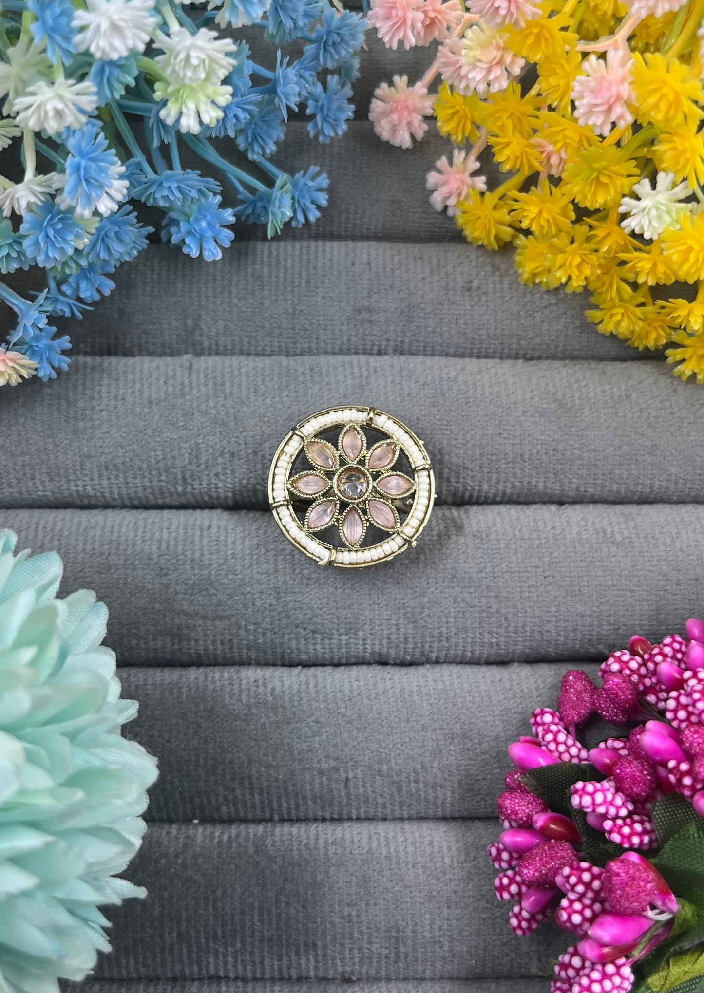 Varsha Victorian Ring (Adjustable)