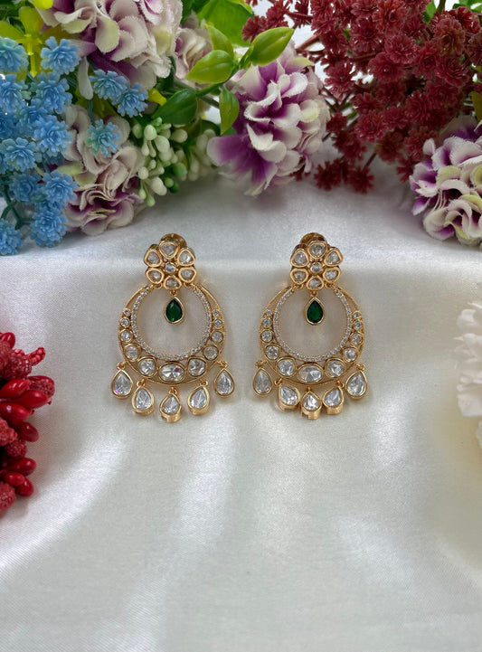 Zoey Moissanite Earing