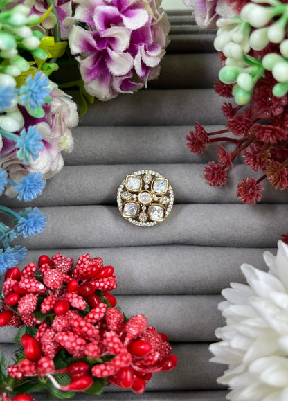 Aditi Moissanite Ring