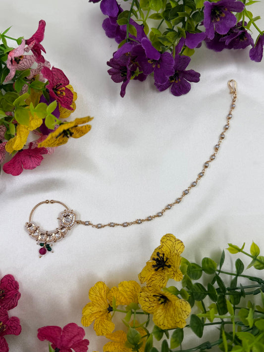 Ruchira Moissanite Nose Ring