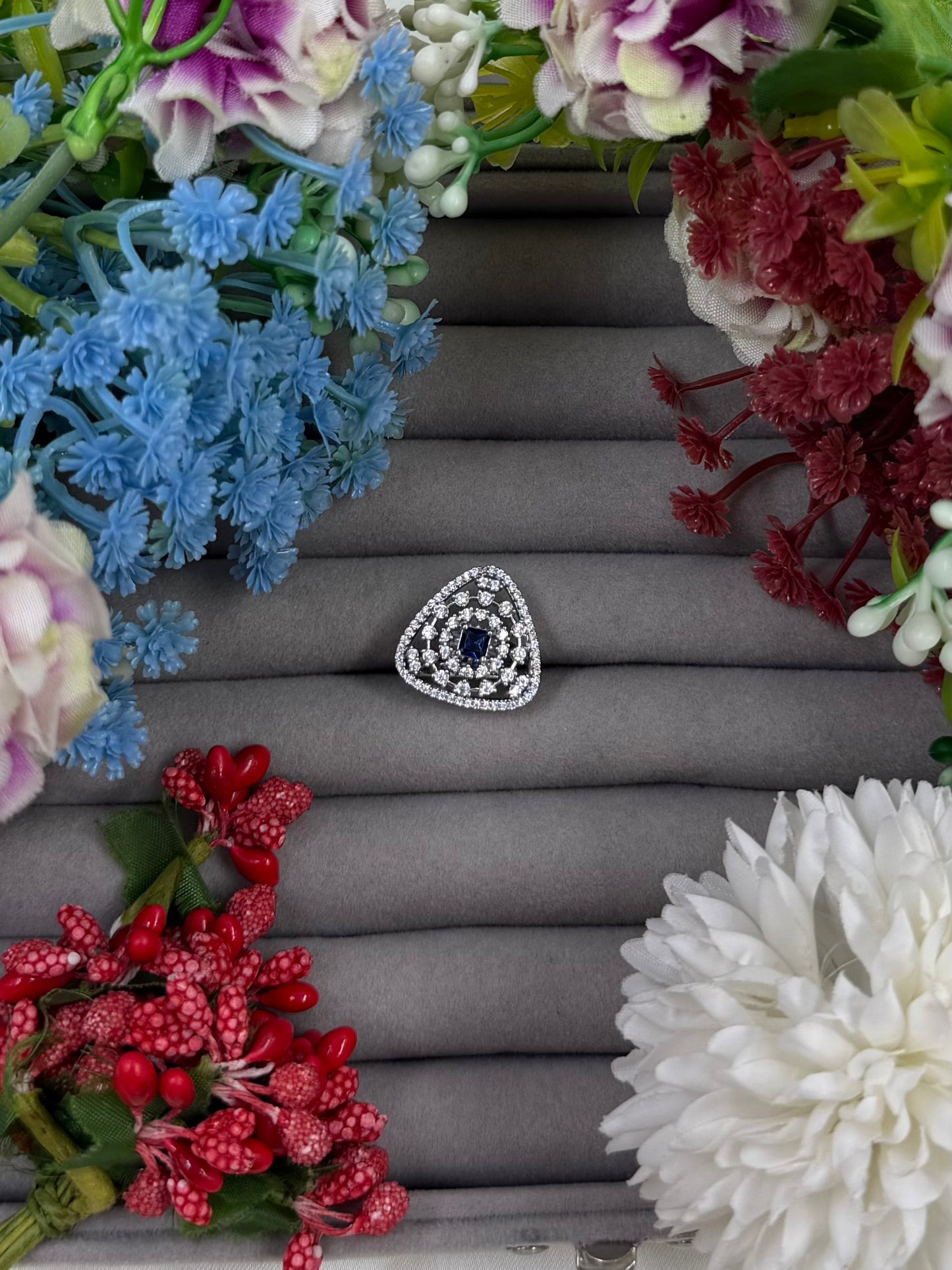 Norah American Diamond Ring (Adjustable)