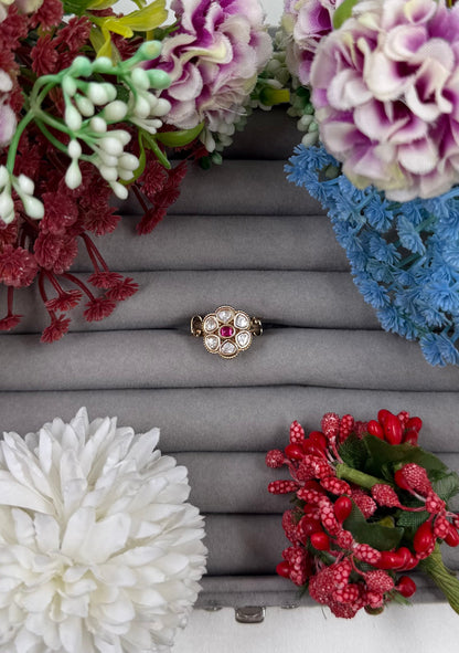 Samrudhi Moissanite Ring (Adjustable)