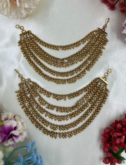 Alka Pearl Ear Chain