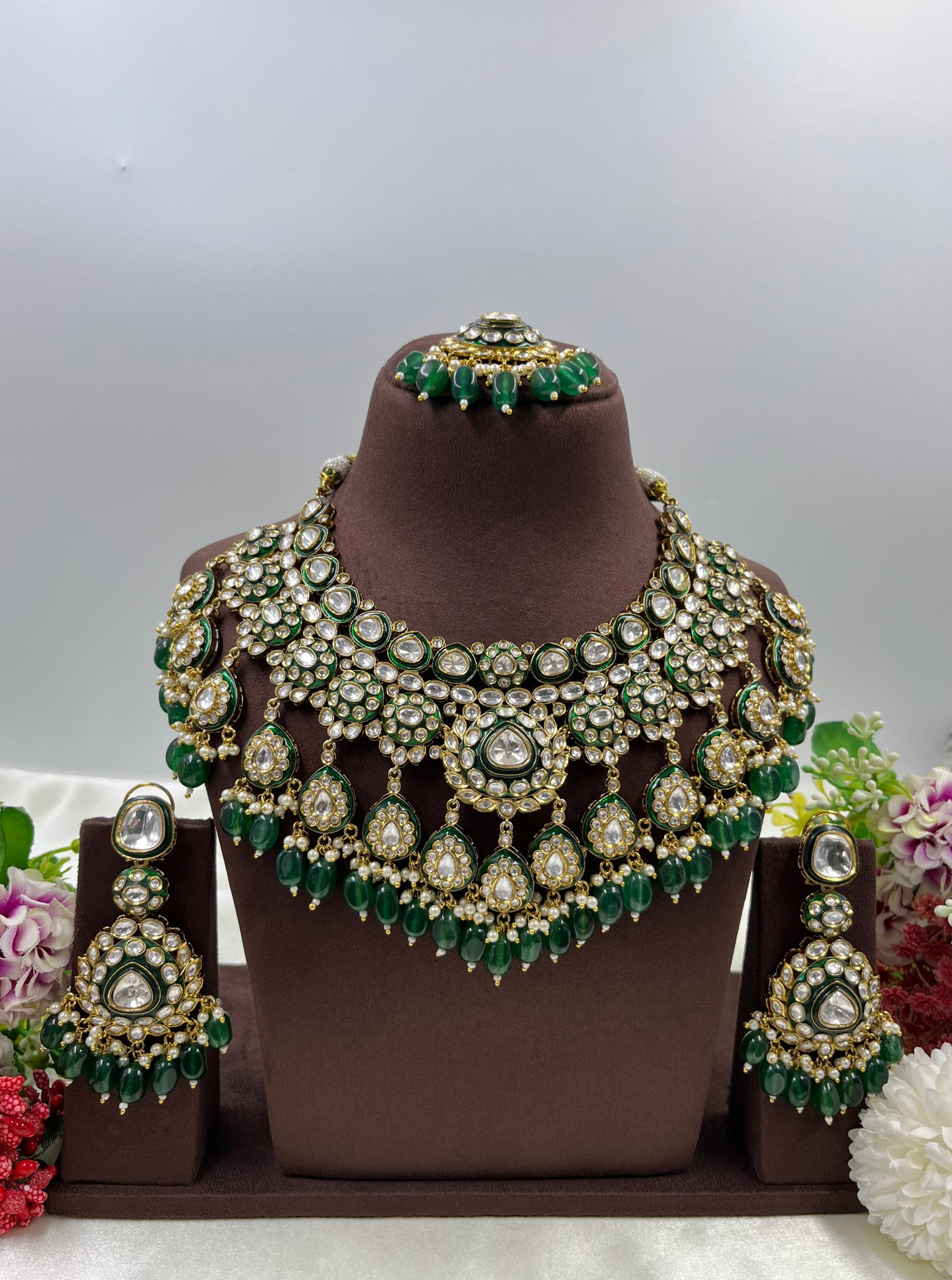 Bhumi Polki Kundan Necklace Set