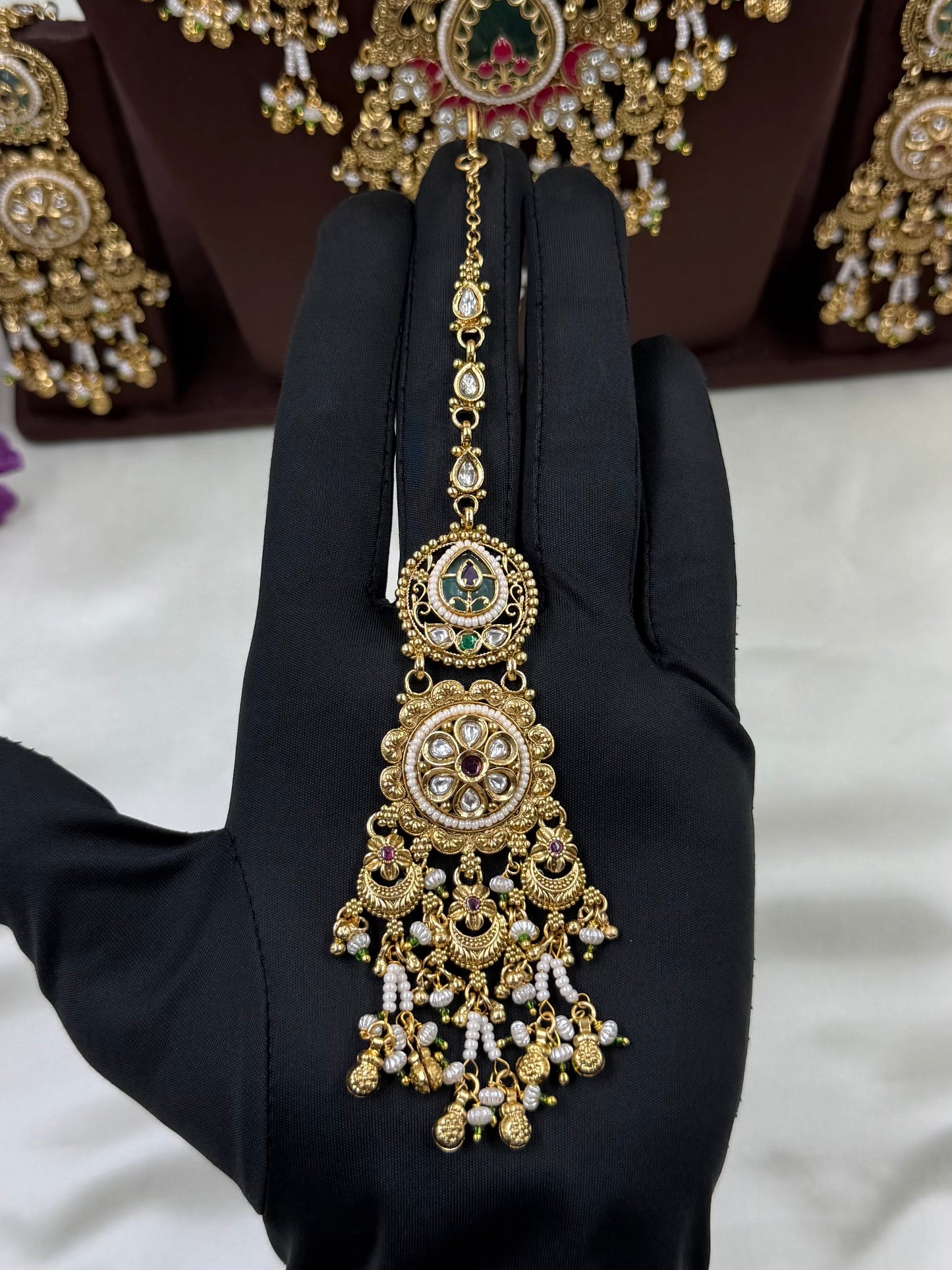 Chitra Heritage Semi Bridal Set