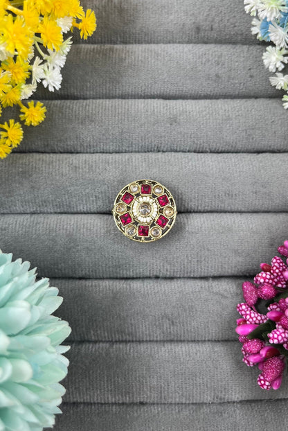 Kaira Victorian Ring (Adjustable)