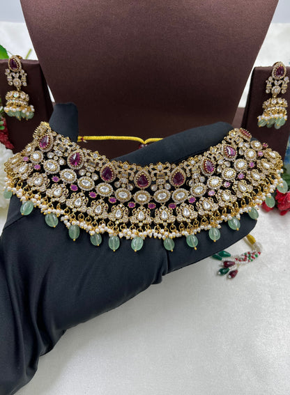 Chitra Victorian Choker Necklace