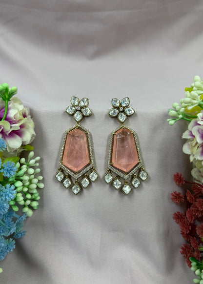 Zoe Victorian Moissanite Earring
