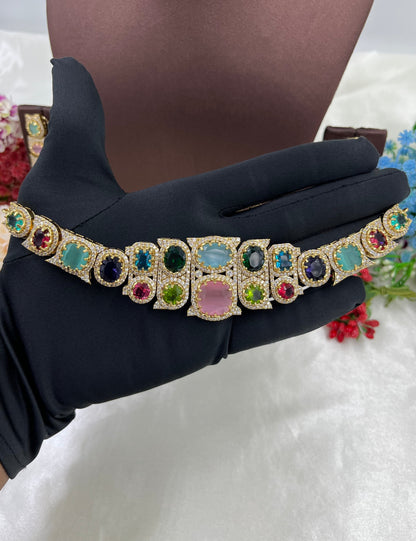 Satrangi Ad Multi Choker