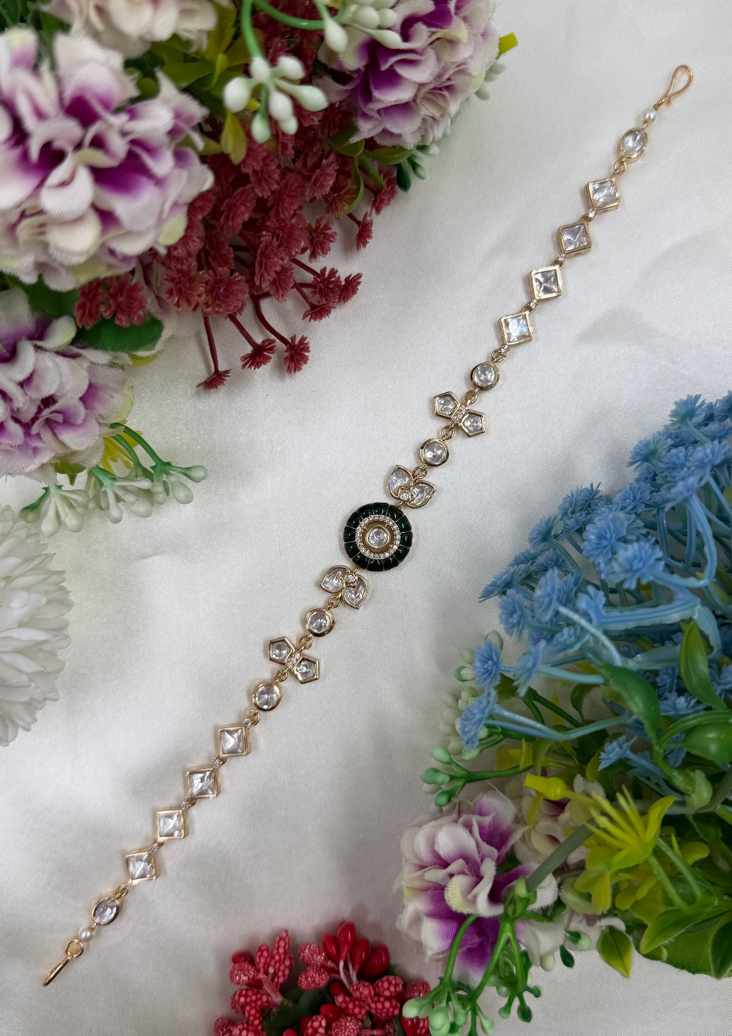 Dhwani Moissanite Sheesh Patti