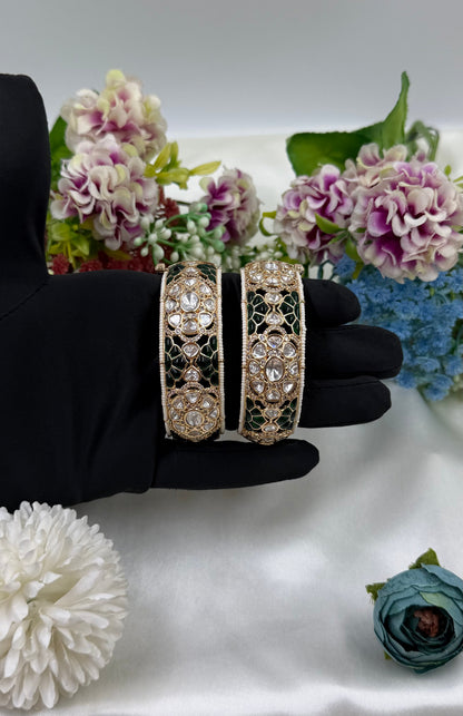 Kriya Moissanite Bangles (Openable)