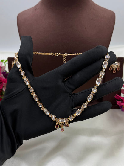 Lili Moissanite Delicate Necklace