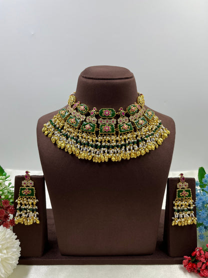 Alisha Pachi Kundan Necklace