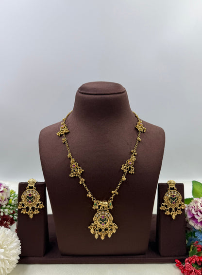 Janvi Heritage Semi Long Necklace
