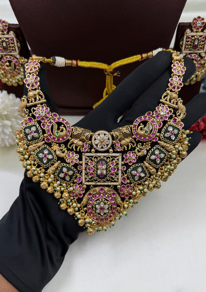 Drishti Heritage Premium Necklace Set