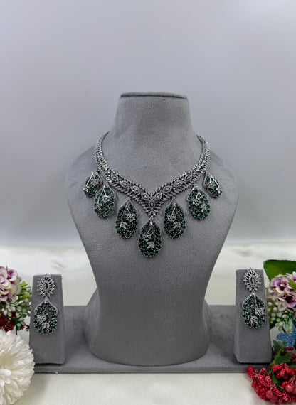 Hansika American Diamond Necklace