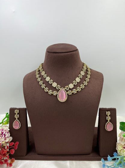 DOUBLE LAYERED VICTORIAN NECKLACEt