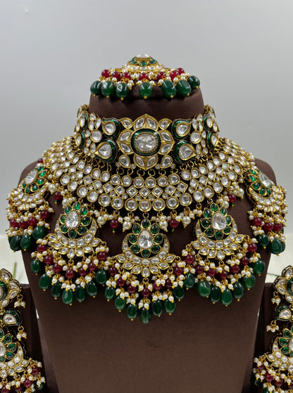 Gauri Polki Kundan Necklace Set