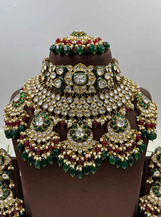 Gauri Polki Kundan Necklace Set