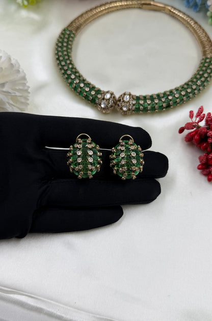 Neelima Jaipuri Kundan Necklace Set