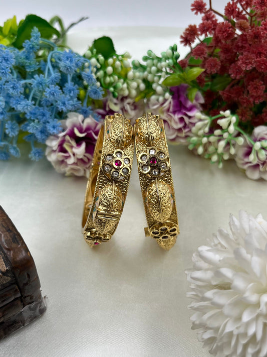 Heena Heritage Bangles (Openable)