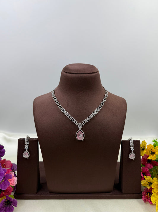 Aileen American Diamond Necklace