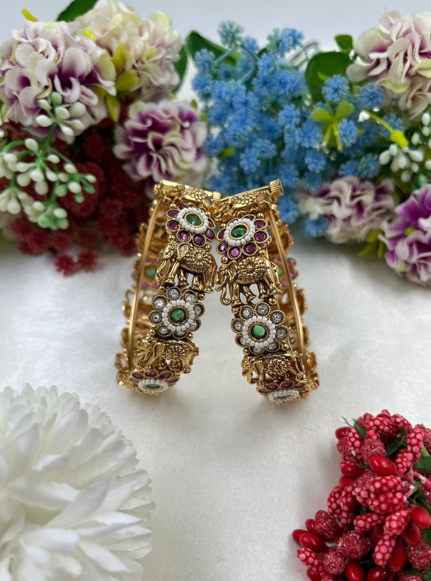 Disha Heritage Rajwadi Bangles [Openable]