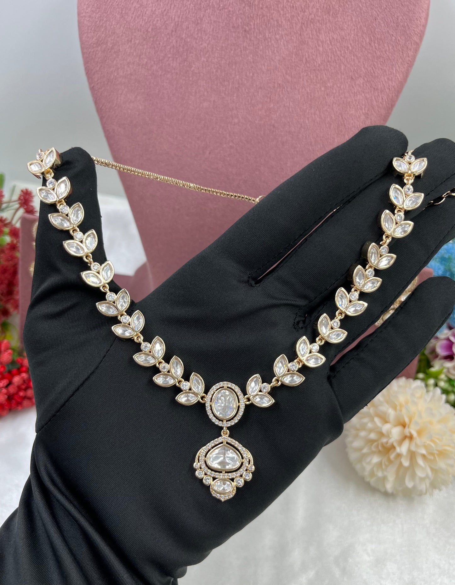 Rhea Moissanite Necklace
