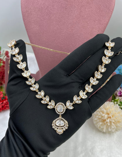 Rhea Moissanite Necklace