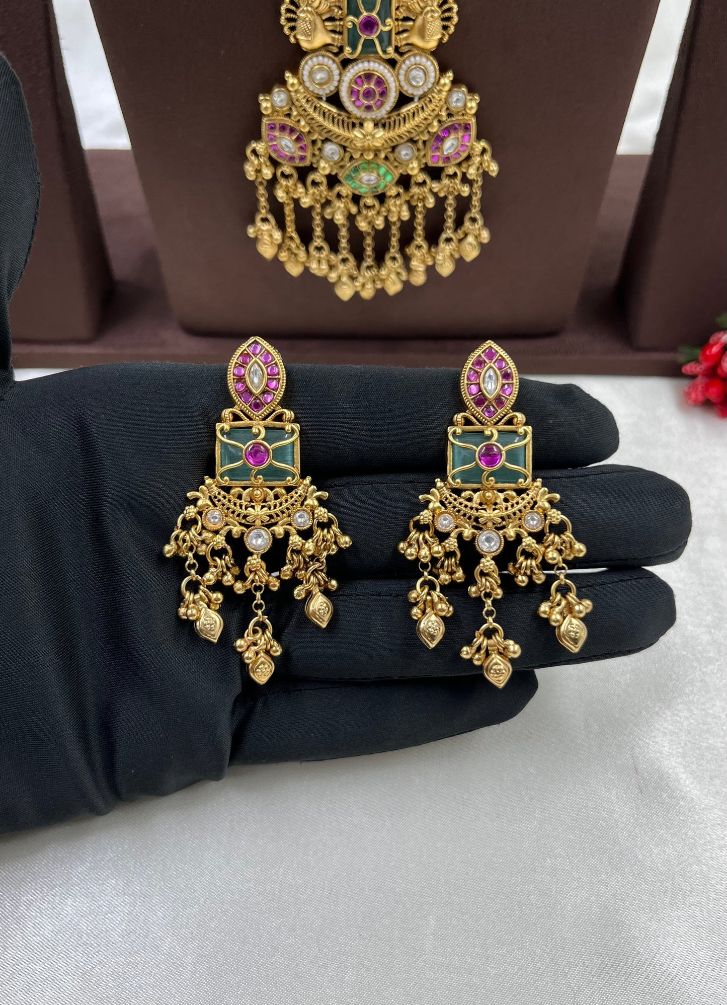Aditi Heritage Long Necklace Set