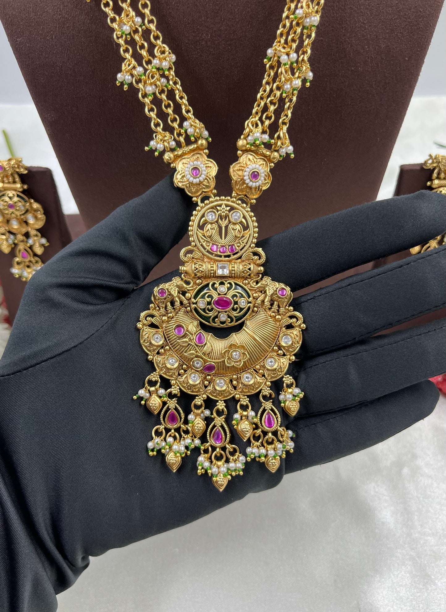 Amrita Heritage Long Necklace Set