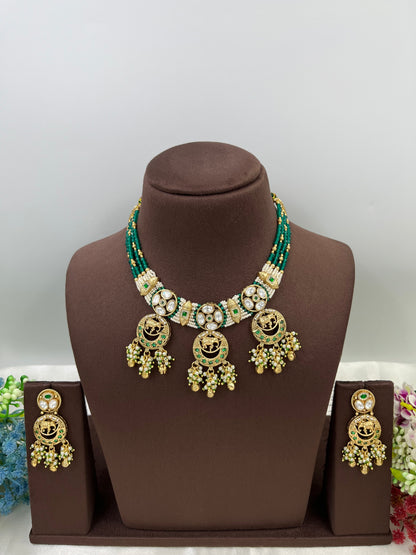 Anaya  Heritage Premium Moti Necklace