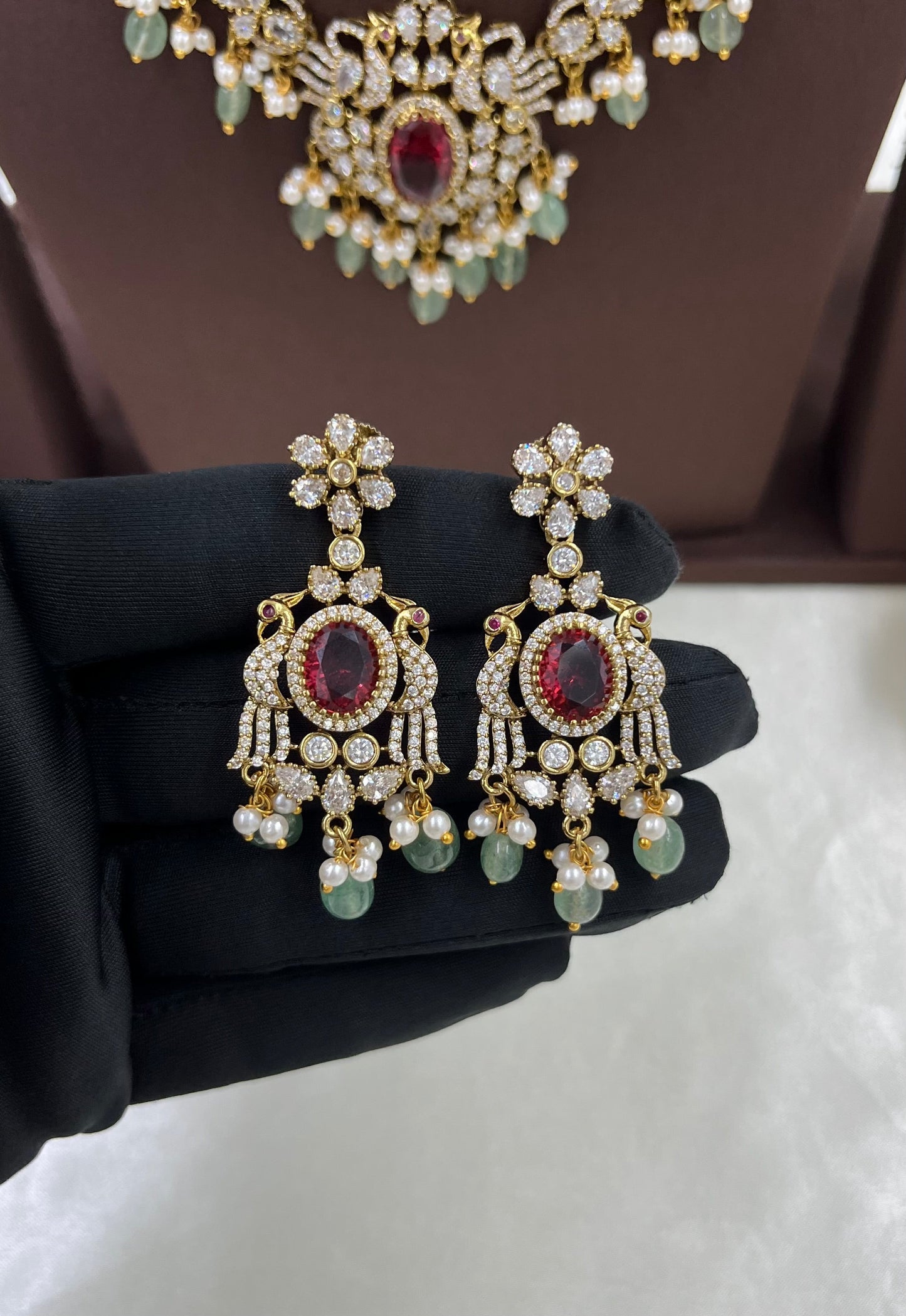 Shrevali Layered Moti Necklace