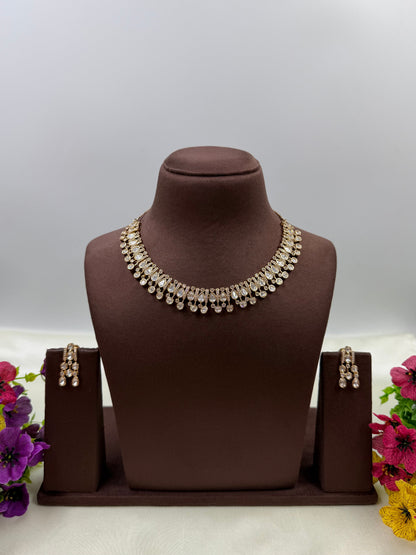 Rashmi Moissanite Delicate Necklace