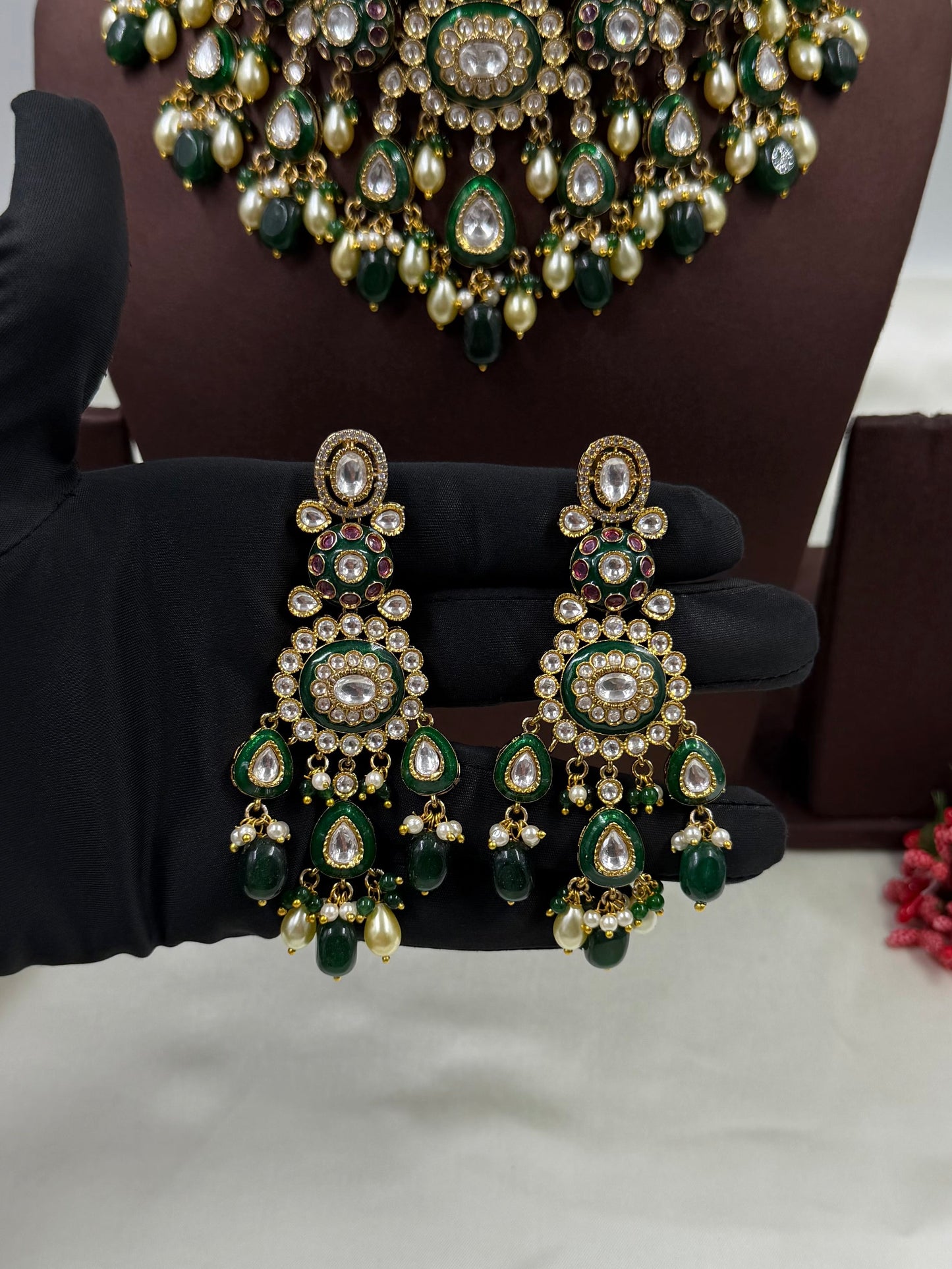 Maira Polki Kundan Choker Necklace Set