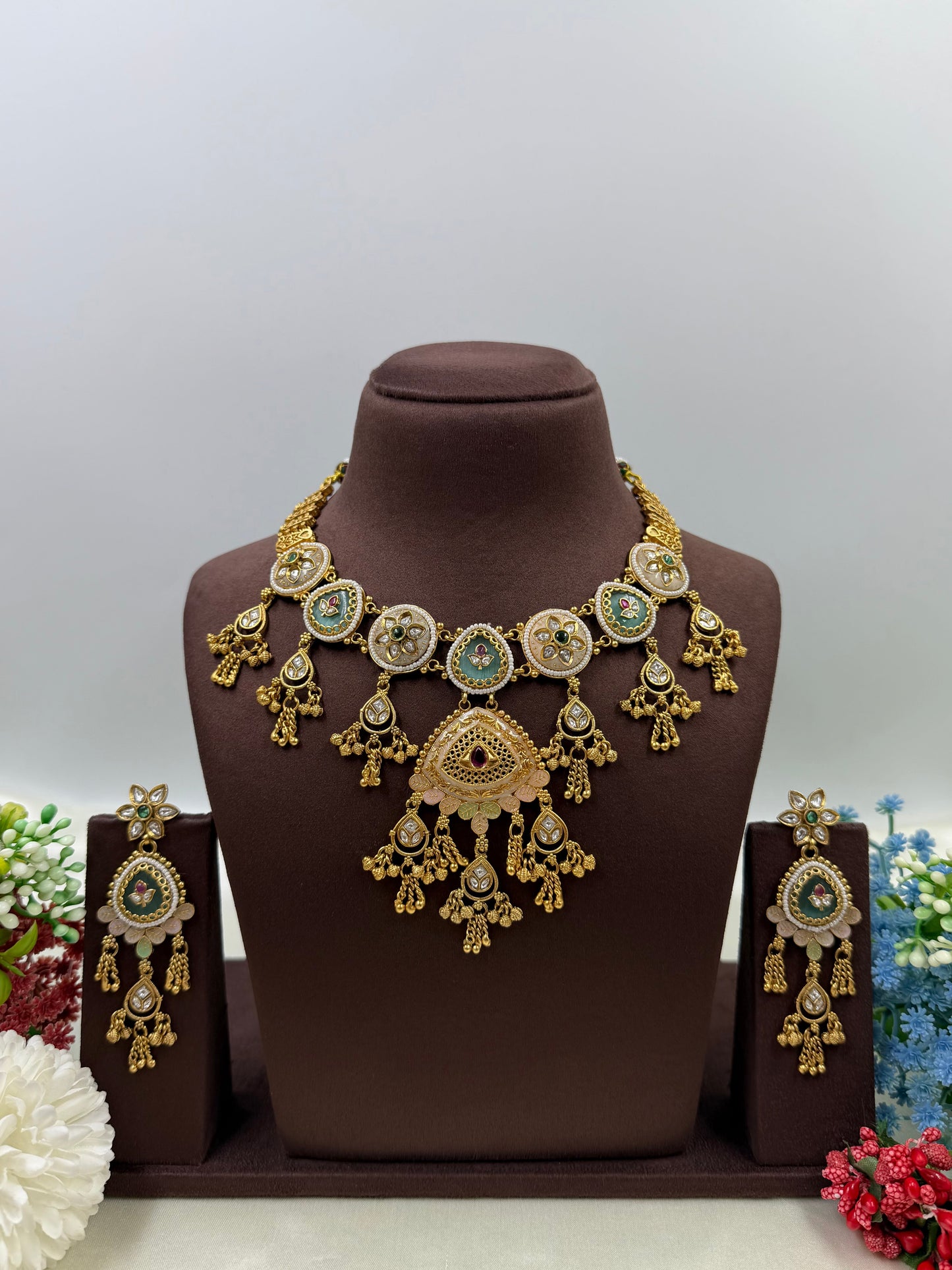 Aarti Heritage Menakari Necklace ￼
