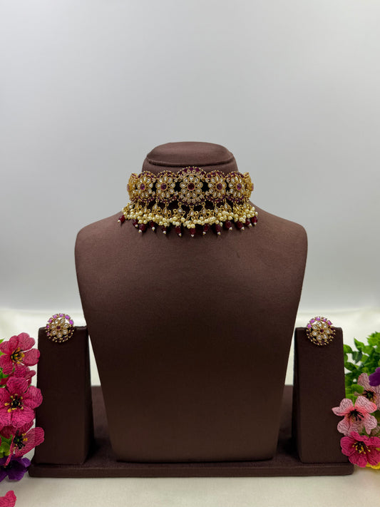 Poonam Premium Choker Necklace