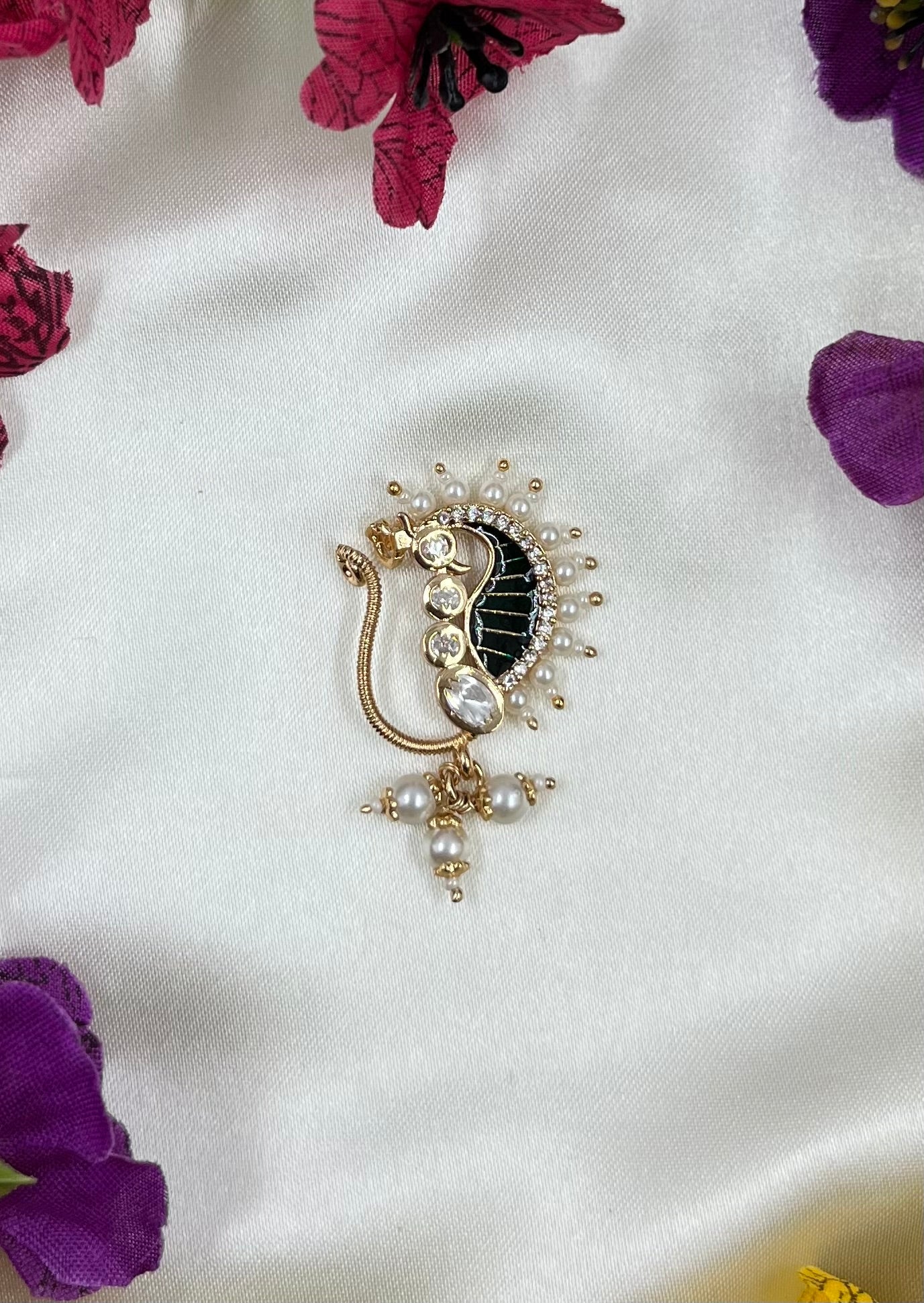Kamini Moissanite Nose Ring