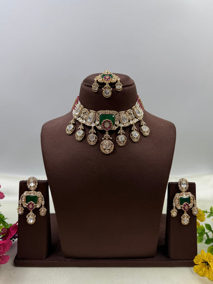 Ayesha Moissanite Necklace