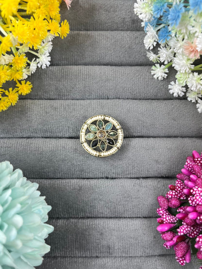 Varsha Victorian Ring (Adjustable)