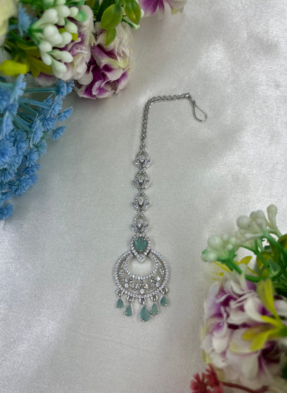AMERICAN DIMOND DROP DESIGN MANG TIKA