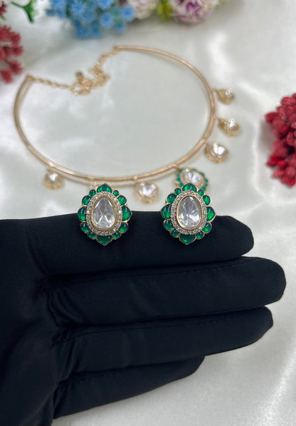 Preaya Moissanite Hasli Necklace